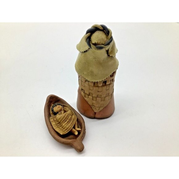 Unique Vintage Nativity,10 Pieces - Picture 9 of 12